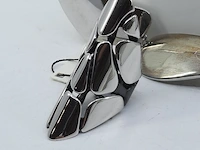 Zilveren ketting, armband en 2x ring - afbeelding 17 van  17