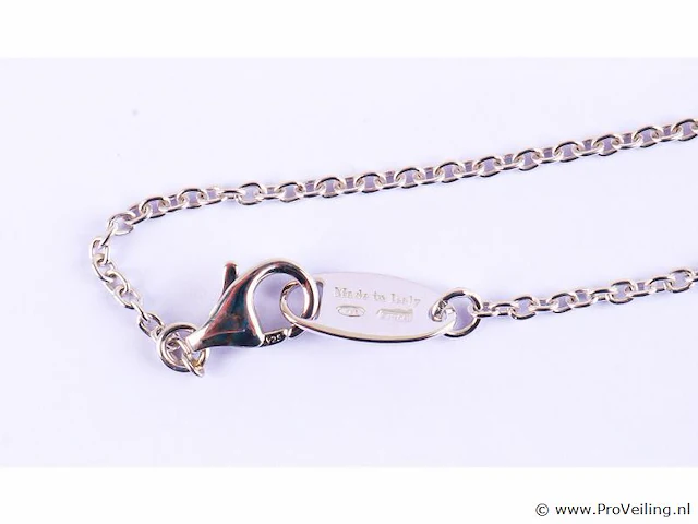 Zilveren ketting - afbeelding 5 van  6