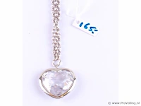 Zilveren ketting - afbeelding 1 van  4