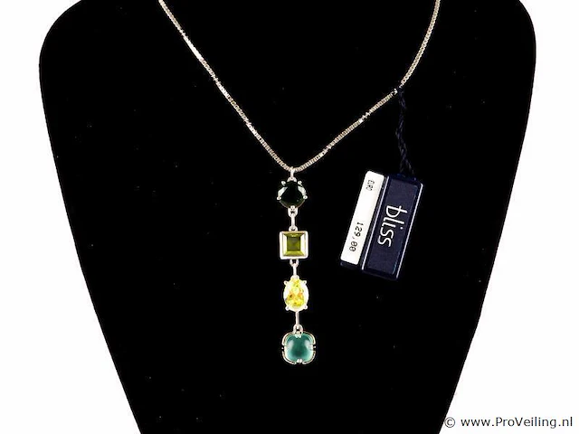 Zilveren ketting - afbeelding 1 van  8