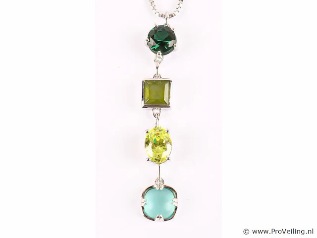 Zilveren ketting - afbeelding 4 van  8