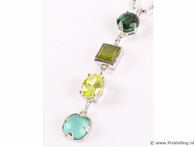 Zilveren ketting - afbeelding 5 van  8