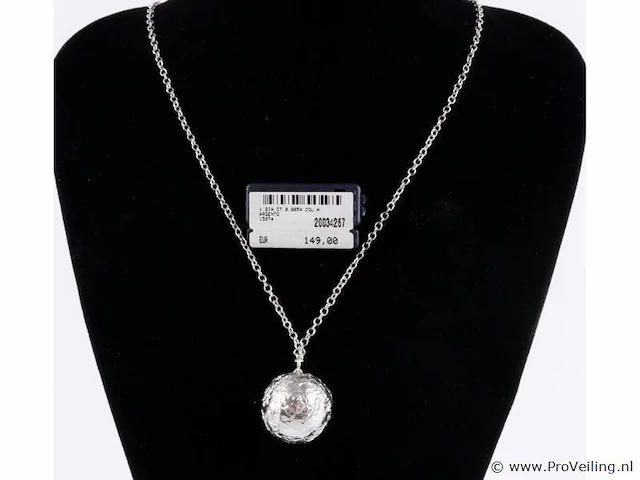 Zilveren ketting - afbeelding 1 van  4