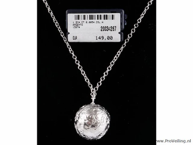 Zilveren ketting - afbeelding 2 van  4
