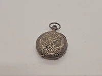 Zilveren mechanisch zakhorloge - afbeelding 6 van  6
