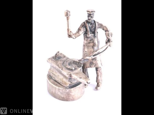 Zilveren miniatuur (34,73 gram) - afbeelding 1 van  4