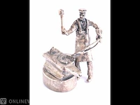 Zilveren miniatuur (34,73 gram) - afbeelding 1 van  4