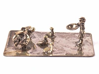 Zilveren miniatuur - afbeelding 2 van  3
