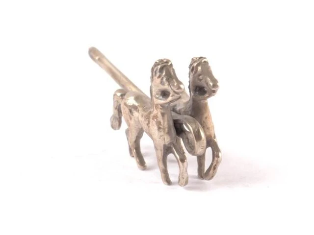 Zilveren miniatuur - afbeelding 3 van  4