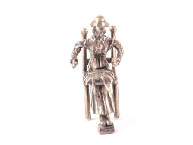 Zilveren miniatuur - afbeelding 1 van  4