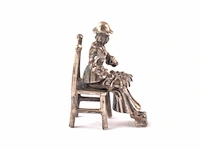 Zilveren miniatuur - afbeelding 2 van  4