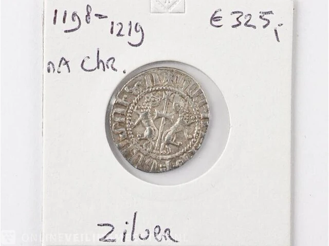 Zilveren munt armenië 1198-1219 na christus - afbeelding 1 van  2