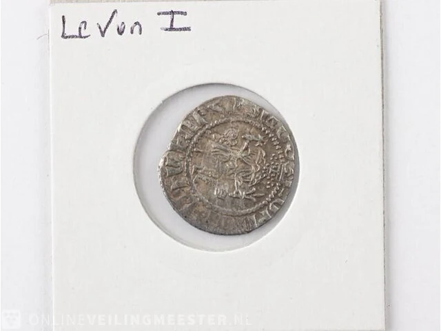 Zilveren munt armenië 1198-1219 na christus - afbeelding 2 van  2