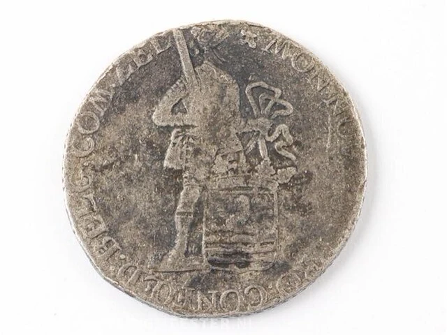 Zilveren munt nederland 1785 - afbeelding 1 van  2