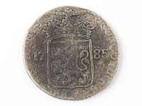Zilveren munt nederland 1785 - afbeelding 2 van  2