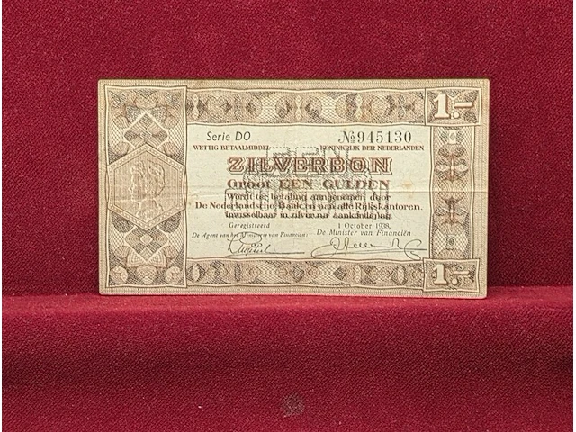 Zilveren munten & bankbiljetten nederland - afbeelding 61 van  105
