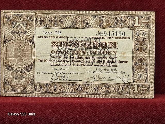 Zilveren munten & bankbiljetten nederland - afbeelding 64 van  105