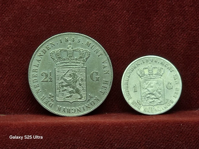 Zilveren munten & bankbiljetten nederland - afbeelding 82 van  105