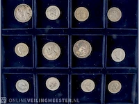 Zilveren muntencoll. kon willem en kon wilhelmina - afbeelding 2 van  9