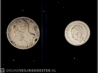 Zilveren muntencoll. kon willem en kon wilhelmina - afbeelding 4 van  9