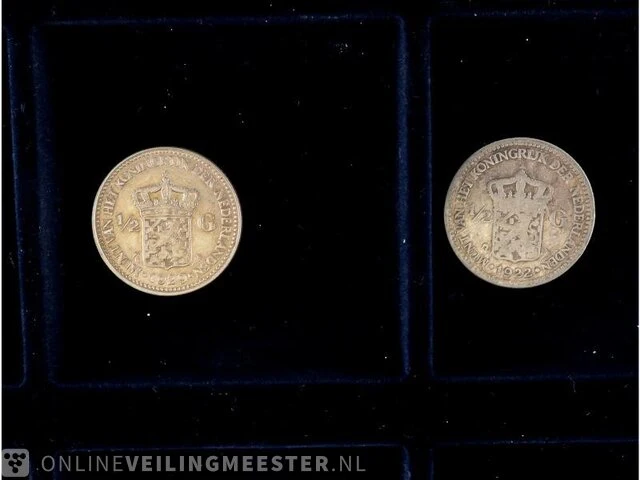 Zilveren muntencoll. kon willem en kon wilhelmina - afbeelding 5 van  9