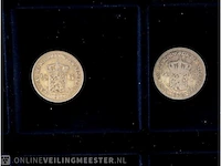 Zilveren muntencoll. kon willem en kon wilhelmina - afbeelding 5 van  9