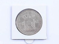 Zilveren rijksdaalder koning willem , 1845 - afbeelding 2 van  3