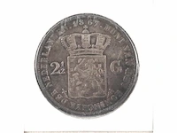 Zilveren rijksdaalder koning willem , 1867 - afbeelding 2 van  2