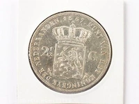 Zilveren rijksdaalder koning willem 1867 - afbeelding 2 van  2