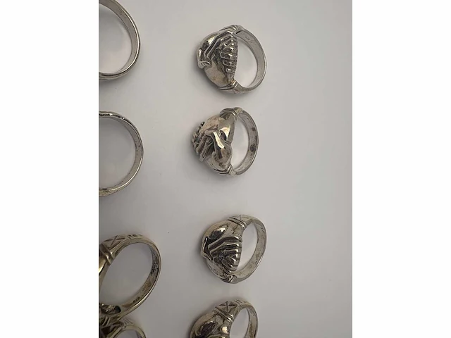 Zilveren ring (15x) - afbeelding 2 van  7
