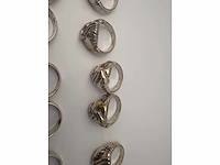 Zilveren ring (15x) - afbeelding 3 van  7