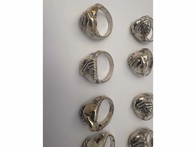 Zilveren ring (15x) - afbeelding 5 van  7