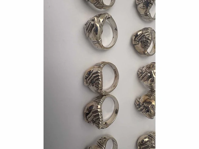 Zilveren ring (15x) - afbeelding 6 van  7