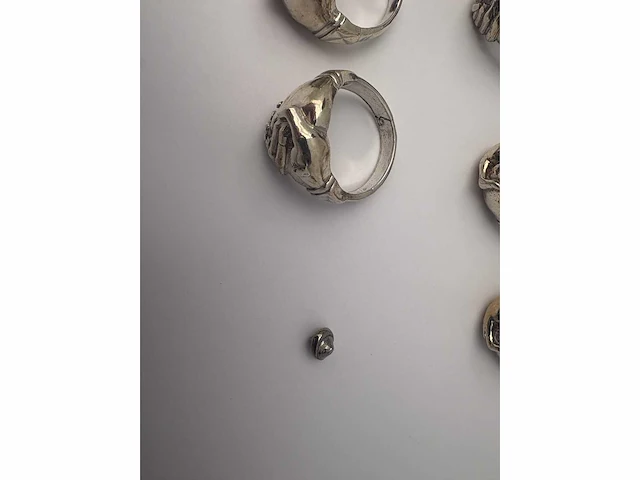 Zilveren ring (15x) - afbeelding 7 van  7