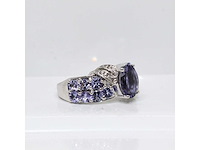 Zilveren ring met 3,60 crt. diamant - afbeelding 5 van  8