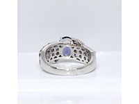 Zilveren ring met 3,60 crt. diamant - afbeelding 6 van  8