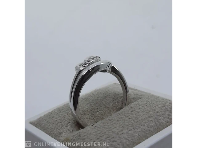 Zilveren ring met zirkonia - afbeelding 3 van  8