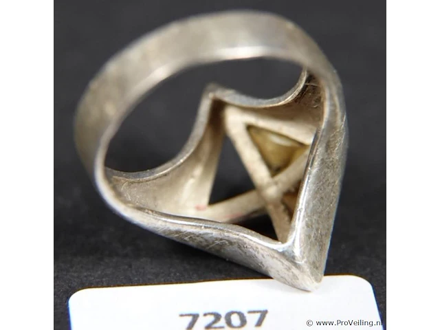 Zilveren? ring - afbeelding 3 van  3