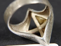 Zilveren? ring - afbeelding 3 van  3