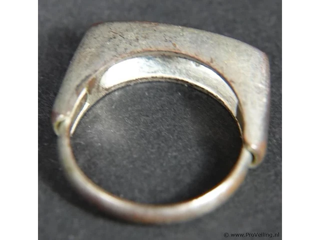 Zilveren? ring - afbeelding 3 van  3