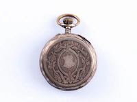Zilveren zakhorloge - afbeelding 2 van  3