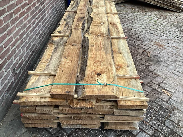 Zilverspar - kd ovengedroogd 3600x 1100x430 mm - schaaldeel (19x) - afbeelding 4 van  4