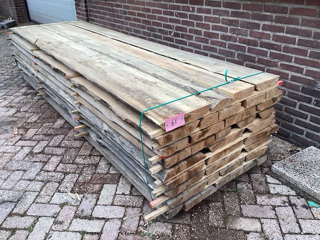 Zilverspar - kd ovengedroogd 3600x1100x660 mm - schaaldeel (36x) - afbeelding 1 van  6