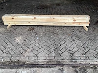 Zilverspar - kopmaat 150x150mm - balken (4x) - afbeelding 2 van  9