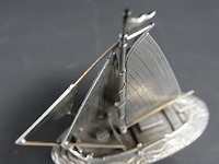Zilvertinnen zeilboot - afbeelding 3 van  5