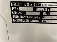 Zimmer+kreim zk600/1 draadvonk- en erodeermachine - afbeelding 6 van  14