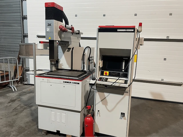Zimmer+kreim zk600/1 draadvonk- en erodeermachine - afbeelding 8 van  14
