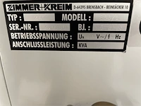 Zimmer+kreim zk600/1 draadvonk- en erodeermachine - afbeelding 12 van  14