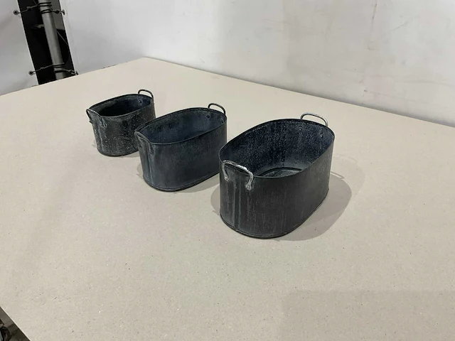 Zinken schaaltjes set 3-delig (12x) - afbeelding 2 van  6