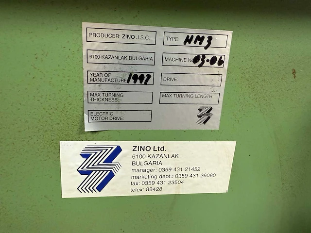 Zino - 1997 - hm3 - freesmachine - afbeelding 4 van  6